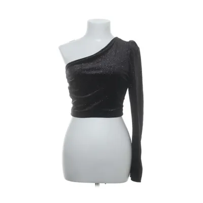 Crop top (Svart, Flerfärgad) från LVCILIA Elastan, Polyester