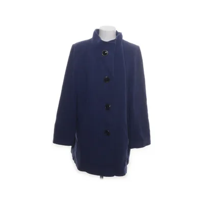 Coat (Blue) from Eugen Klein Wool, Polyamide