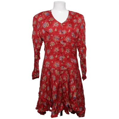 Dress (Red, Multicolored) from Cinema Viscose