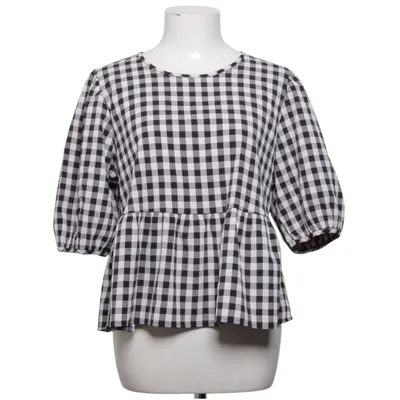 Peplum top (Black, White) from JDY Polyester