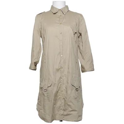 Skjortklänning (Beige) från BZR Bomull, Elastan