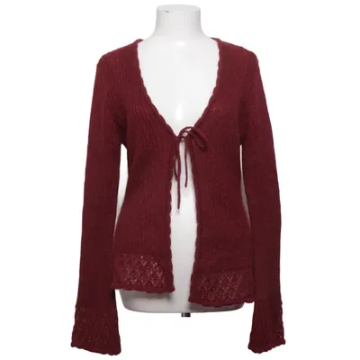 Cardigan (Rouge) de Dawn Acrylique, Mohair, Polyamide