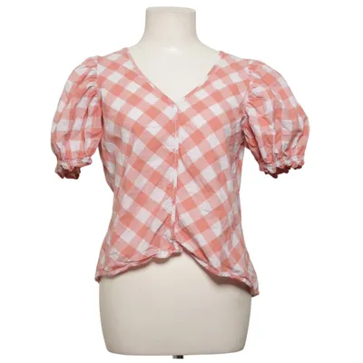 Top (Red, White) from HUNKØN Cotton
