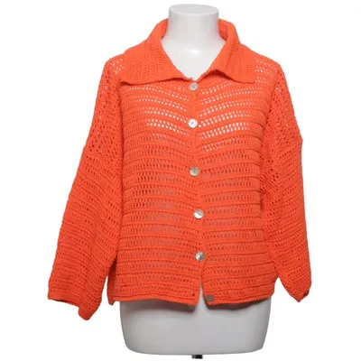 Cardigan (Oranje) van Sweet Lover Acryl, Katoen