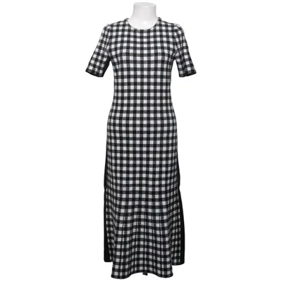 Kjole (Sort, Hvid) fra Massimo Dutti