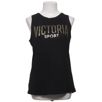 Tanktop (Schwarz, Gold) von Victoria Sport Baumwolle, Polyester