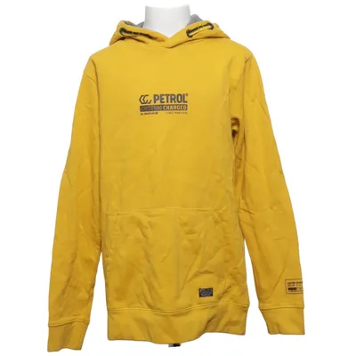 Sweat à capuche (Jaune) de Petrol Coton