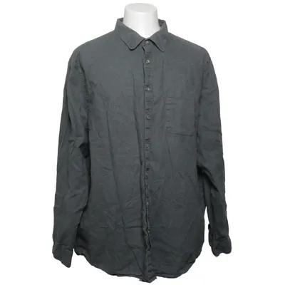 Shirt (Green) from Dressmann Cotton, Linen