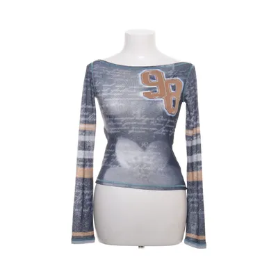 Underställströja (Blå, Grå, Flerfärgad) från Urban Outfitters Elastan, Polyester