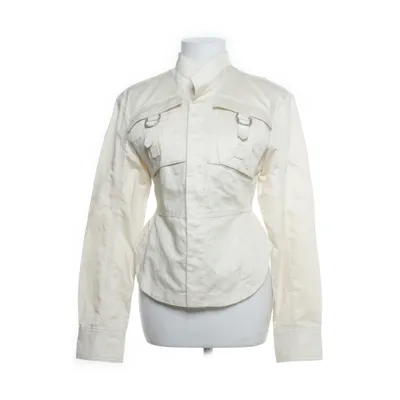 Denimjakke (Beige) fra H&M Studio Linned, Lyocell