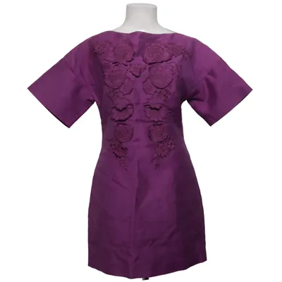 Robe (Violet) de H&M Conscious Collection Coton biologique, Polyester recyclé, Laine