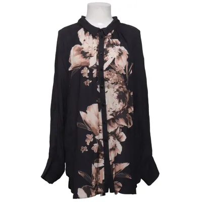 Blouse (Zwart, Beige) van Gustav Elastaan, Viscose
