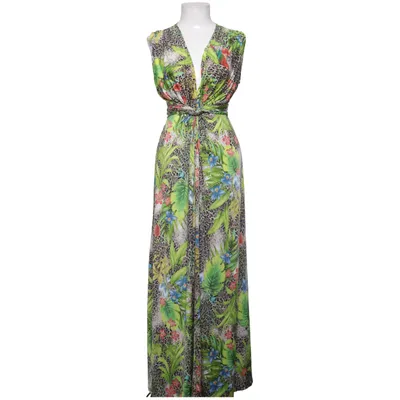Maxi dress (Green, Multicolored) from Joy s Elastane, Polyester