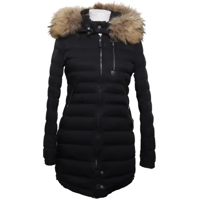Dunkappa (Svart) från Cedrico Dun, Fjädrar, Skinn, Polyester