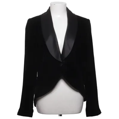 Kavaj (Svart) från Per Una Polyester, Silke, Viskos