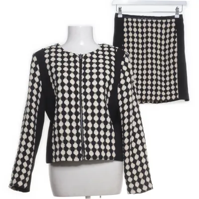 Mantelpak (Zwart, Beige) van H&M Katoen, Elastaan, Polyester, Viscose
