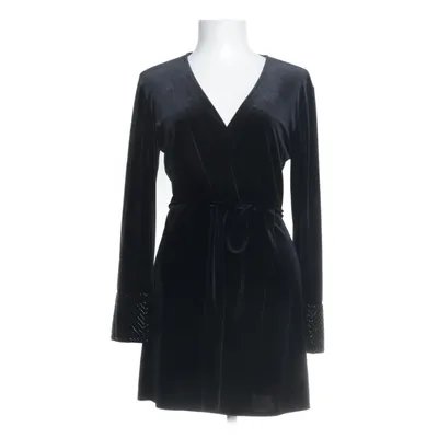 Slå-om-kjole (Sort) fra Zara Elastan, Polyester