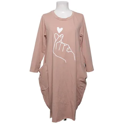 Robe (Beige) de Moda Coton, Élasthane