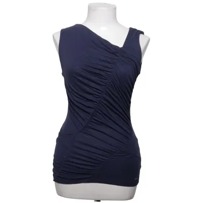 Top (Blå) fra Hilfiger Denim Polyester, Viscose