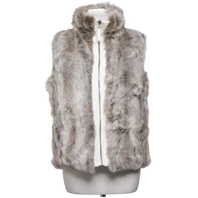 Outer vest (Brown, White) from CNY Basic Acrylic, Cotton, Polyester