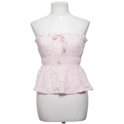 Tube top (Pink) from Gina Tricot Cotton, Elastane, Polyester