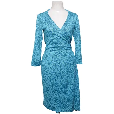 Wickelkleid (Blau, Türkis) von Diane von Furstenberg Seide
