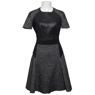 Dress (Black, Gray) from Karen Millen Acetate, Cotton, Elastane, Polyamide, Polyester, Polyurethane, Viscose, Wool