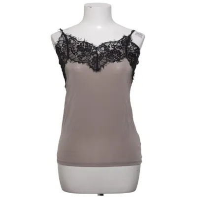 Haut de pyjama (Beige, Noir) de Soaked in Luxury Élasthane, Viscose