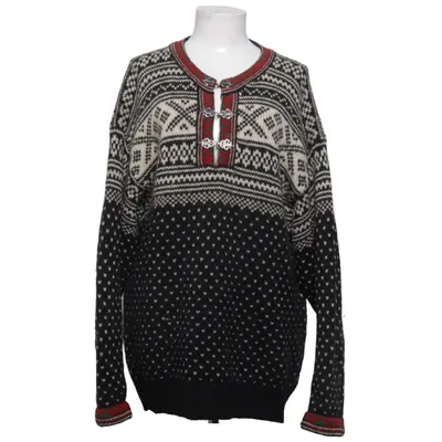 Lusekofte (Noir, Blanc, Rouge) de Bouviac Laine