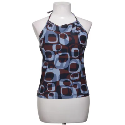 Haltertop (Bruin, Blauw, Meerkleurig) van Somewear Elastaan, Polyamide
