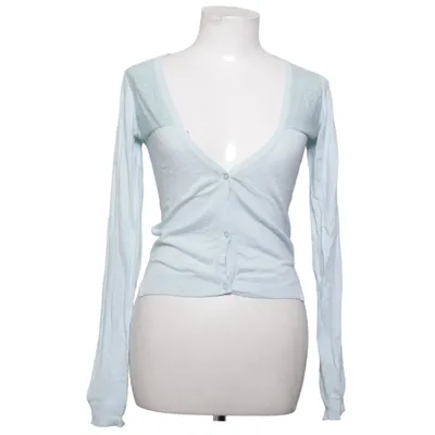 Cardigan (Blue) from CKS Cotton, Metallic fiber, Viscose