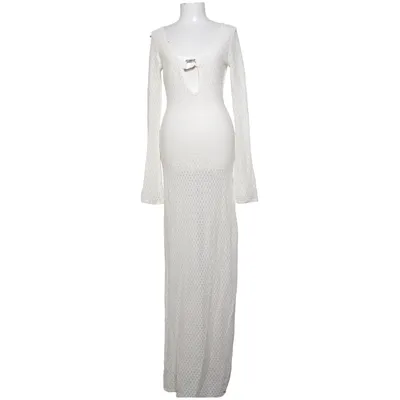 Maxi dress (Beige) from The Lola Club Cotton, Hemp