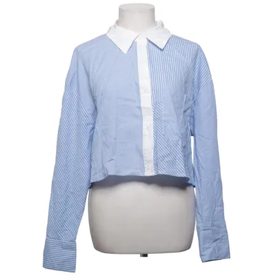 Crop top (Blå, Hvid) fra Amanda