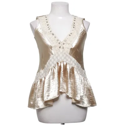 Top (Gold) von Buch Copenhagen Elasthan, Polyester