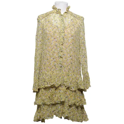 Kjole (Gul, Flerfarvet) fra Zadig & Voltaire Elastan, Polyester, Viscose