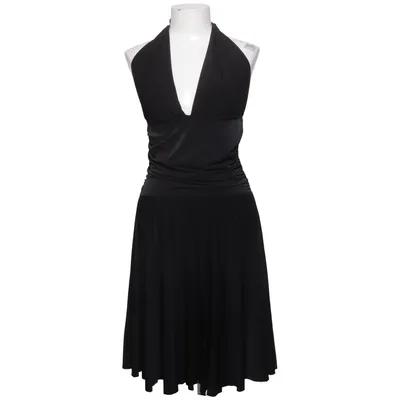 Halterneck dress (Black) from Sonic London Elastane, Polyester
