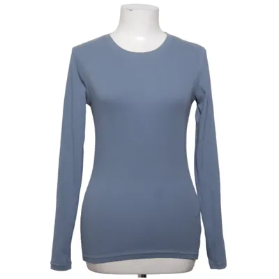 Langærmet t-shirt (Alexa Ls) fra Samsøe & Samsøe Elastan, Økologisk bomuld