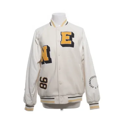 Bomberjack (Wit, Meerkleurig) van Bershka Polyester