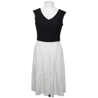 Kjole (Sort, Hvid) fra Oxygene Elastan, Polyamid, Viscose