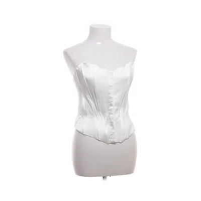 Corset (White) from Zara Elastane, Viscose