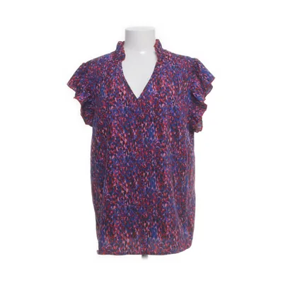 Topp (Blå, Flerfärgad) från Emery Rose Elastan, Polyester