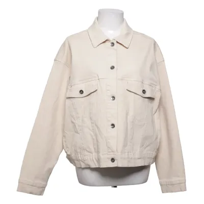 Denimjakke (Beige) fra Claire Woman Bomuld, Elastan
