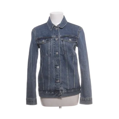Denimjakke (Blå) fra Weekday Bomuld