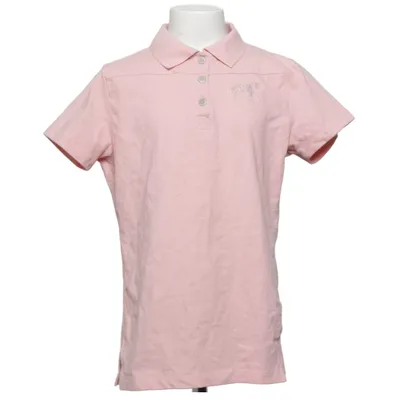 Polo shirt (Pink) from Horze Cotton, Elastane