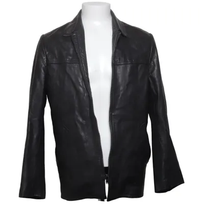 Leather jacket (Black) from Garanteras Leather