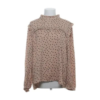 Blouse (Beige, Noir) de Allegra K Polyester