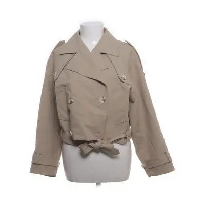 Frakke (Beige) fra Meotine Bomuld, Polyester