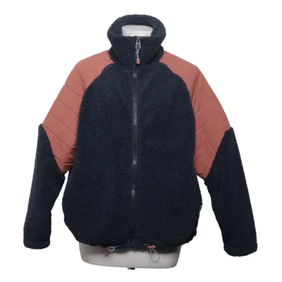 Fleece jas (Blauw, Oranje) van Stitch & Soul Gerecycled polyester