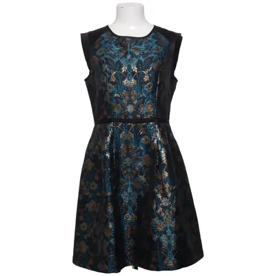 Dress (Black, Blue, Gold) from Oasis Metallic fiber, Polyester