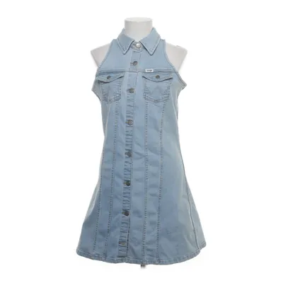 Denim jurk (Blauw) van Wrangler Katoen, Elastaan, Polyester